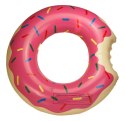 Koło do pływania dmuchane Donut różowe 50cm max 20kg 3-6lat