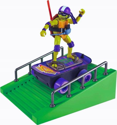 WOJOWNICZE ŻÓŁWIE NINJA Skatepark Donatello, figurka