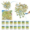 Mapa Polski 128 elementów 6+ CASTORLAND Puzzle edukacyjne układanka