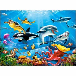 CASTORLAND Puzzle układanka 200 elementów Tropical Underwater World - Tropikalny Podwodny Świat 7+