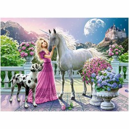 CASTORLAND Puzzle układanka 300 elementów My Friend Unicorn - Mój przyjaciel Jednorożec 8+