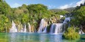 CASTORLAND Puzzle układanka 4000 elementów Krka Waterfalls, Croatia - Wodospady Krka 139x68cm