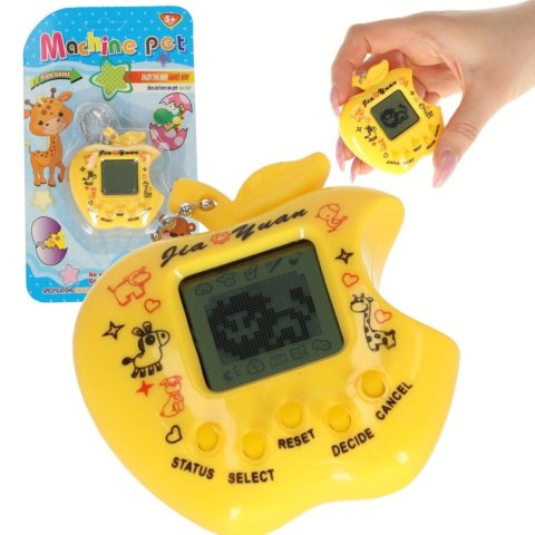 Zabawka Tamagotchi elektroniczna gra jabłko żółte