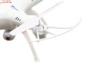 Dron z kamerą na pilota zdalnie sterowany RC SYMA X5SW 2,4GHz Kamera FPV Wi-Fi biały