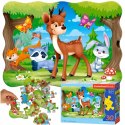 CASTORLAND Puzzle układanka 30 elementów A Deer and Friends - Leśne zwierzątka 4+