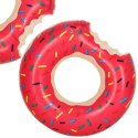 Koło do pływania dmuchane Donut różowe 50cm max 20kg 3-6lat