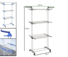 Suszarka na pranie bieliznę odzież 3-poziomy pionowa