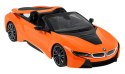 BMW i8 Roadster pomarańczowy RASTAR model 1:12 Zdalnie sterowane auto + pilot 2,4 GHz