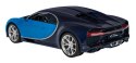 Bugatti Chiron niebieski RASTAR model 1:14 Zdalnie sterowane auto + Światła LED + Pilot 2,4 GHz