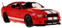 Ford Shelby Mustang GT500 czerwony RASTAR model 1:14 Zdalnie sterowane auto + pilot