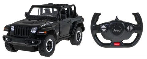 Jeep Wrangler Rubicon czarny RASTAR model 1:14 Zdalnie sterowane auto + pilot 2,4 GHz