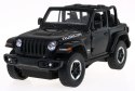 Jeep Wrangler Rubicon czarny RASTAR model 1:14 Zdalnie sterowane auto + pilot 2,4 GHz