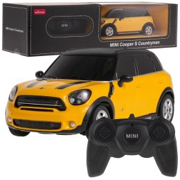 Mini Cooper S Countryman samochód zdalnie sterowany Żółty RASTAR 1:24