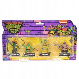 Ninja Turtles TMNT 4 pak figurki Leatherhead Michelangelo Leonardo Bebop