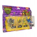 Ninja Turtles TMNT 4 pak figurki Rocksteady Donatello Raphael Superfly