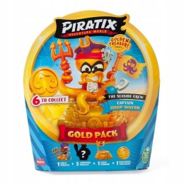 PIRATIX GOLD PACK GOLDEN TREASURE KAPITAN DEEP WATER + FIGURKI I AKCESORIA