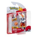 Pokemon figurka akcji Cinderace ruchome elementy Jazwares figurka bitewna