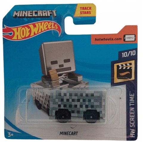 Hot Wheels Minecraft samochód Minecart HW Screen Time