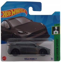 Hot Wheels samochód Tesla Model Y HW GREEN SPEED