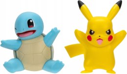 POKEMON zestaw 2 pack figurki bitewne Pikachu Squirtle