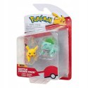 Pokemony - Zestaw 2 figurek Bulbasaur i Pikachu figurki bitewne