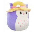 SQUISHMALLOWS original maskotka pluszak jagodowy sowa Holly 19cm