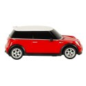 Samochód zdalnie sterowany Rastar 15000 MINI COOPERS 1:27 czerowny