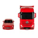 Laweta Mercedes-Benz Actros + auto sportowe 1:26 Samochód r/c Rastar