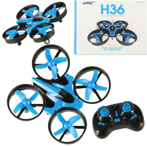 Dron na pilota zdalnie sterowany RC JJRC H36 mini 2.4GHz 4CH 6 axis niebieski