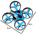 Dron na pilota zdalnie sterowany RC JJRC H36 mini 2.4GHz 4CH 6 axis niebieski