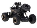 Samochód zdalnie sterowany na pilota RC Rock Crawler 1:12 4WD METAL czarny