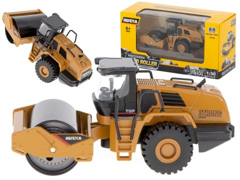 Walec drogowy samochód zdalnie sterowany na pilota RC model z metalu Die-Cast H-Toys 1715 1:50