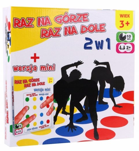 Gra Raz na Górze Raz Na Dole 2 w 1 PL + wersja mini