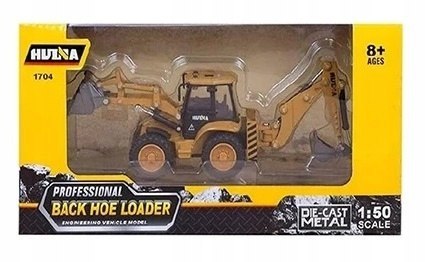 Koparka ładowarka spychacz z łyżką 1:50 Huina model Die Cast Koparka ładowarka spychacz z łyżką 1:50 Huina model Die Cast